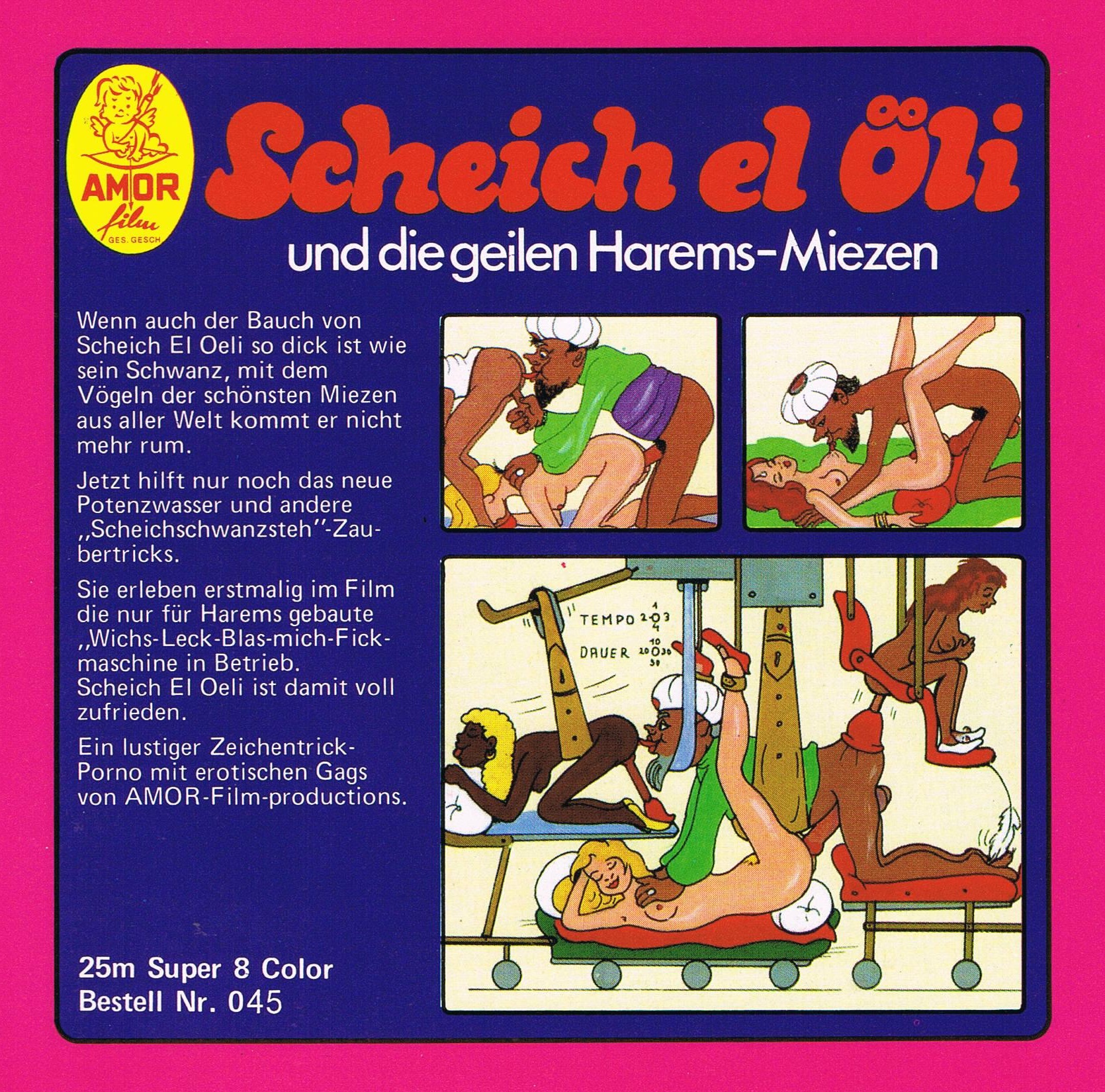 Amor Film 45 - Scheich El Öli Und Die Geilen Haremsmiezen