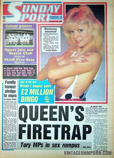 Sunday Sport News Paper 12 28 (1986)