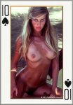 Playmates of 80s - Playing Cards (Red pack)