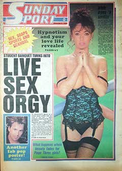 Sunday Sport News Paper 12 6 (1986)