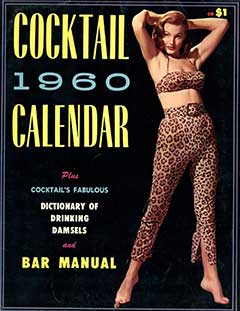Cocktail 1960 Calendar