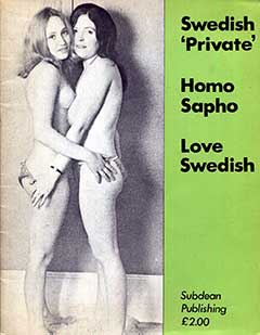 Swedish Private - Homo Sapho - Love Swedish (1972) (UK)